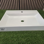 Design wastafel Disegno, ceramica, wit